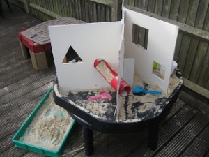 Read more about the article Sectioning the sensory table