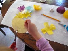 You are currently viewing Cupcake Wrapper Flowers